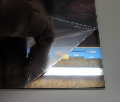 Alu-Verbundplatte 3mm Spiegel Innen + Außeneinsatz Zuschnitt 578x300mm ALUPANEL®