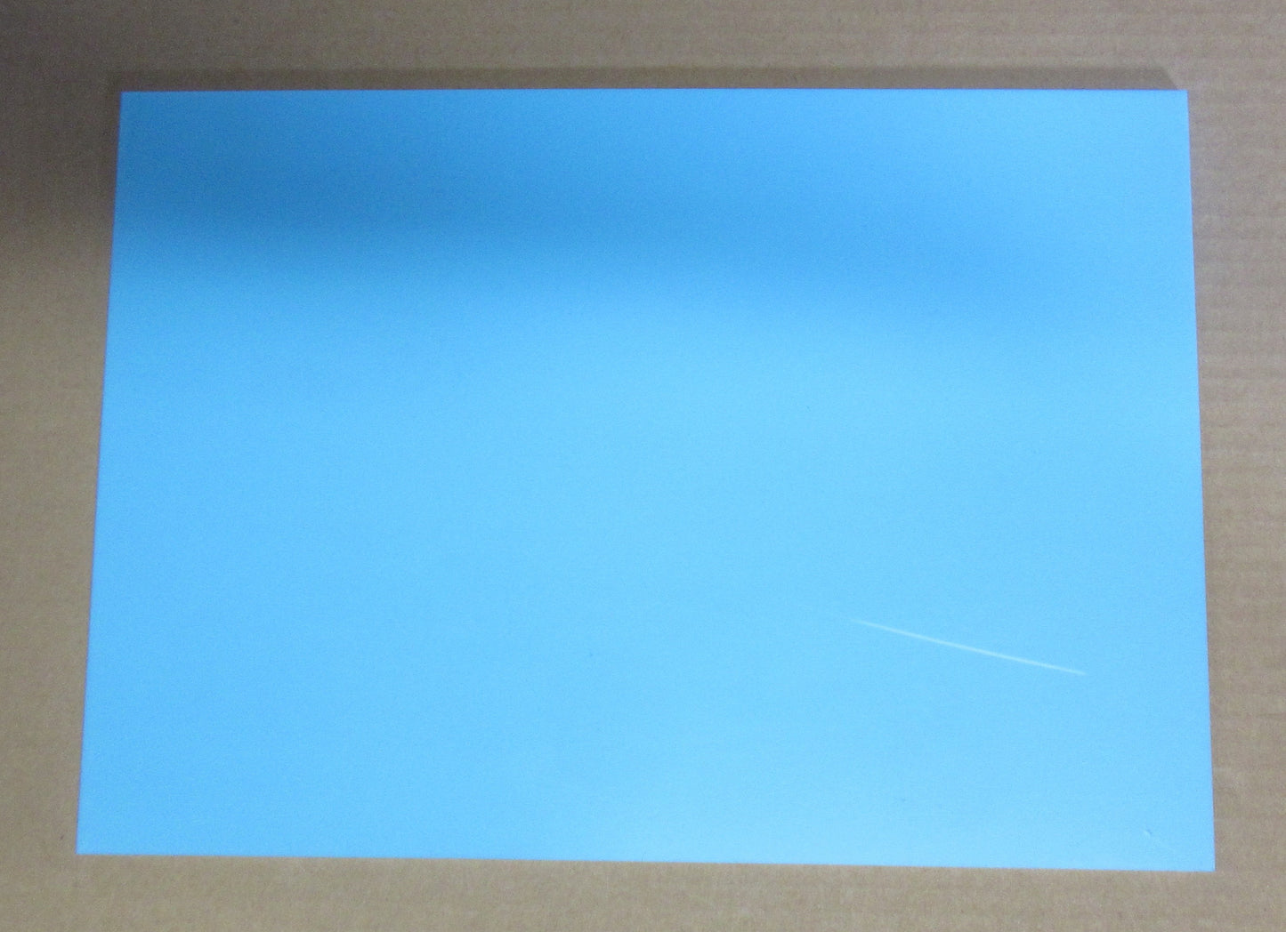 Acryl XT Platte 4mm Zuschnitt DIN A2 594 x 420mm Kunststoffglas, Weiß, Acrylglas