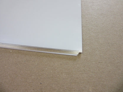 PET-G HIPEX® Folie - Platte 1mm Tiefziehmaterial 467 x 330mm Kunststoffglas AR