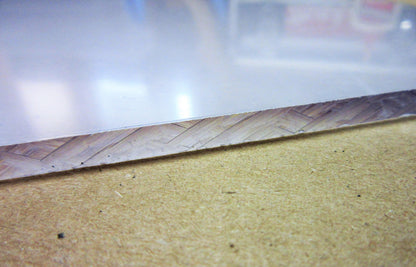 PET-G Lumex® Platte 5mm Zuschnitt 350 x 200mm Kunststoffglas transparent