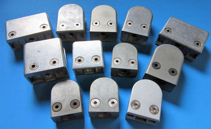 Diverse Glasklemmen Glasplattenträger Glashalter Glasklemmhalter Klemmbefestigung