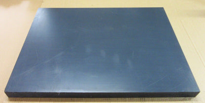 PVC-U CAW Platte 40mm Dunkelgrau Zuschnitt 636 x 481mm Technischer Kunststoff