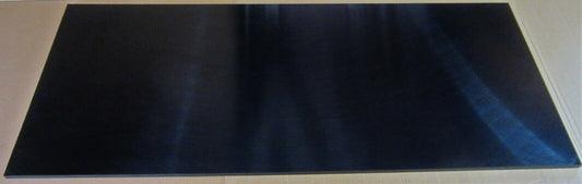 PE HD-1000 UHMW Regenerat Platte 12mm 1266 x 504mm Schwarz Vollmaterial