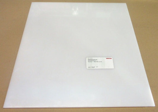 PE HD Platte 6mm 580 x 519mm Natur Vollmaterial Technischer Kunststoff
