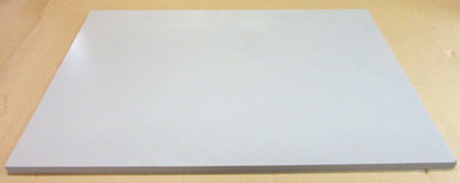 PVC-U CAW Platte 15mm Hellgrau Zuschnitt 1000 x 904mm Technischer Kunststoff