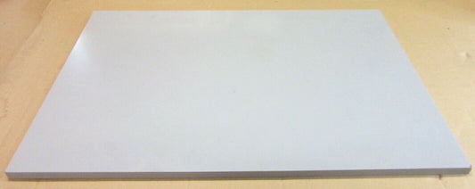 PVC-U CAW Platte 15mm Hellgrau Zuschnitt 1000 x 904mm Technischer Kunststoff