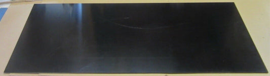 PVC-CAW Platte 4mm Schwarz Zuschnitt 1181 x 498mm Technischer Kunststoff