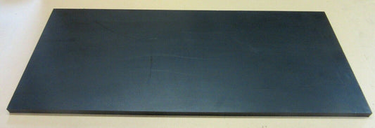 PE HD Platte 20mm 980 x 415mm Schwarz Vollmaterial Technischer Kunststoff