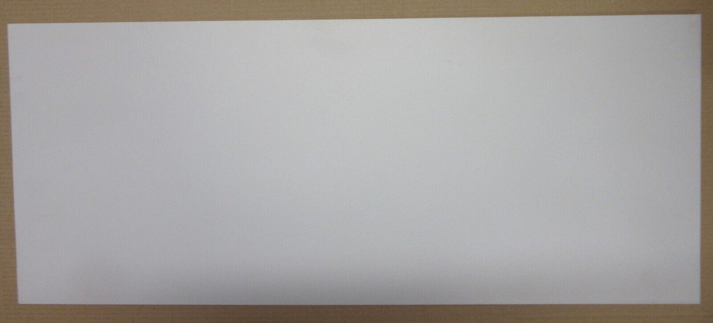 PVC Hartschaumplatte 6mm Zuschnitt hellgrau/Weiß 485 x 228mm Kunststoff Platte