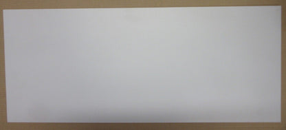 PVC Hartschaumplatte 6mm Zuschnitt hellgrau/Weiß 485 x 228mm Kunststoff Platte
