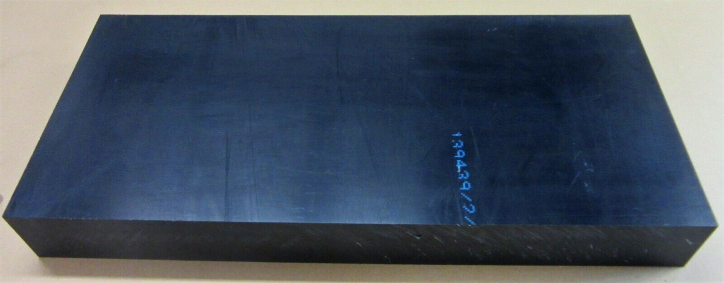 PA6 C Platte 80mm Schwarz 679 x 304mm Vollmaterial Techn. Kunststoff Polyamid