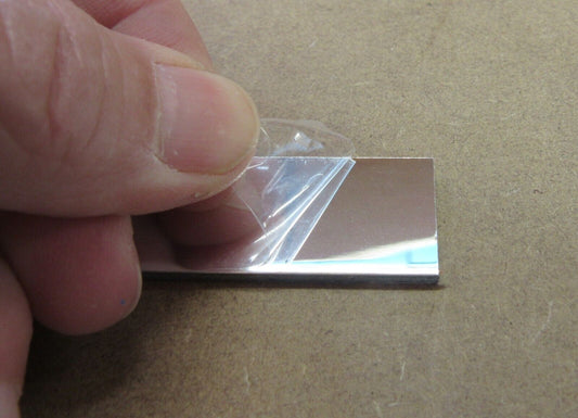 Alu-Verbundplatte 3mm Spiegel Innen und Außeneinsatz 592 x 20mm Streifen DIBOND®