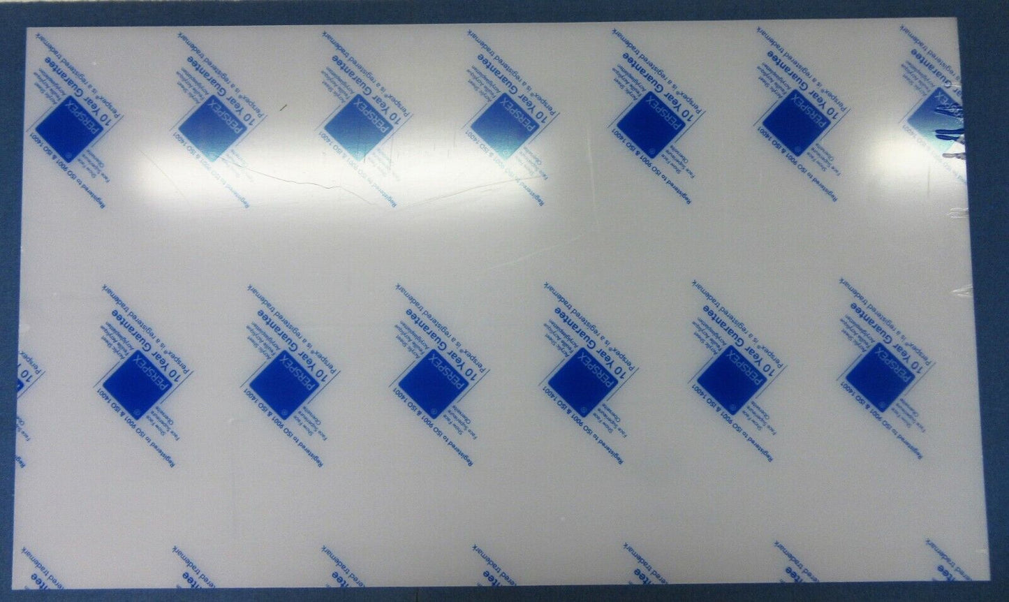 Acryl GS-Platte 3mm Zuschnitt 756 x 446mm Frost weiß S2 030 Kunststoffglas
