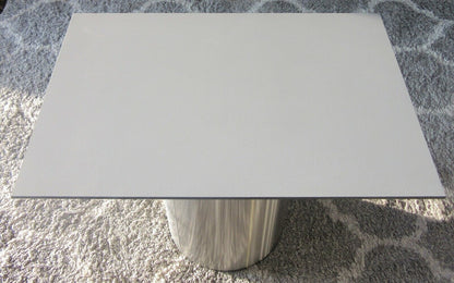 HPL Platte Tischplatte 8mm Mid Grey beidseitig 780 x 512mm TRESPA® Meteon®