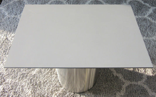HPL Platte Tischplatte 8mm Mid Grey beidseitig 780 x 512mm TRESPA® Meteon®