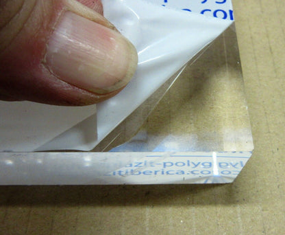 Acryl GS-Platte 24mm 150 x 100mm Deko Schaufenster Ausstellung Acrylglas poliert