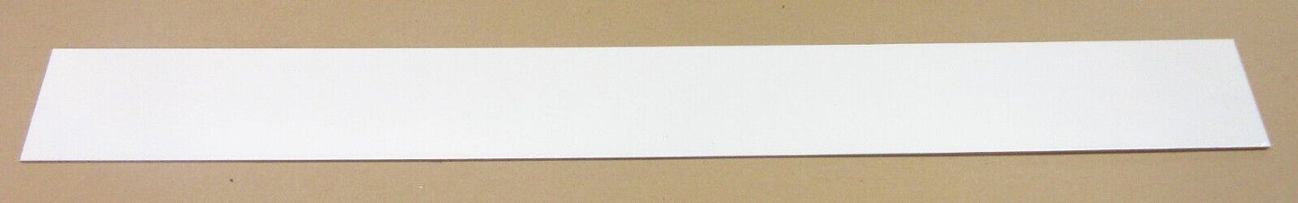 Alu-Verbundplatte 3mm weiß Zuschnitt 1000 x 158mm, Deckschicht 0,3 mm DIBOND®
