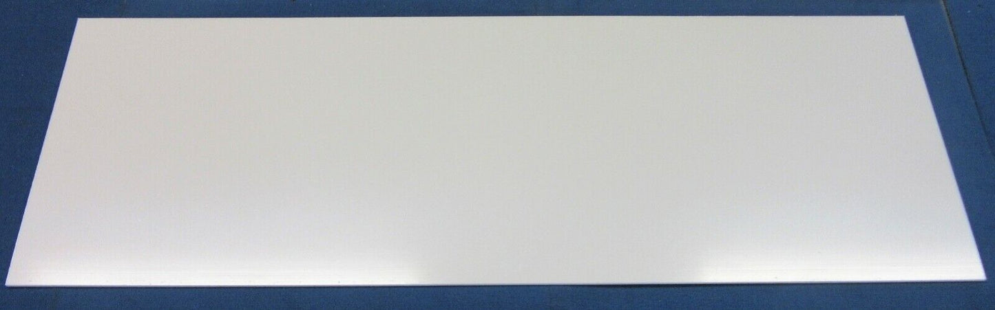Acryl XT Platte 4mm Zuschnitt 996 x 342mm Kunststoffglas, Weiß, Acrylglas