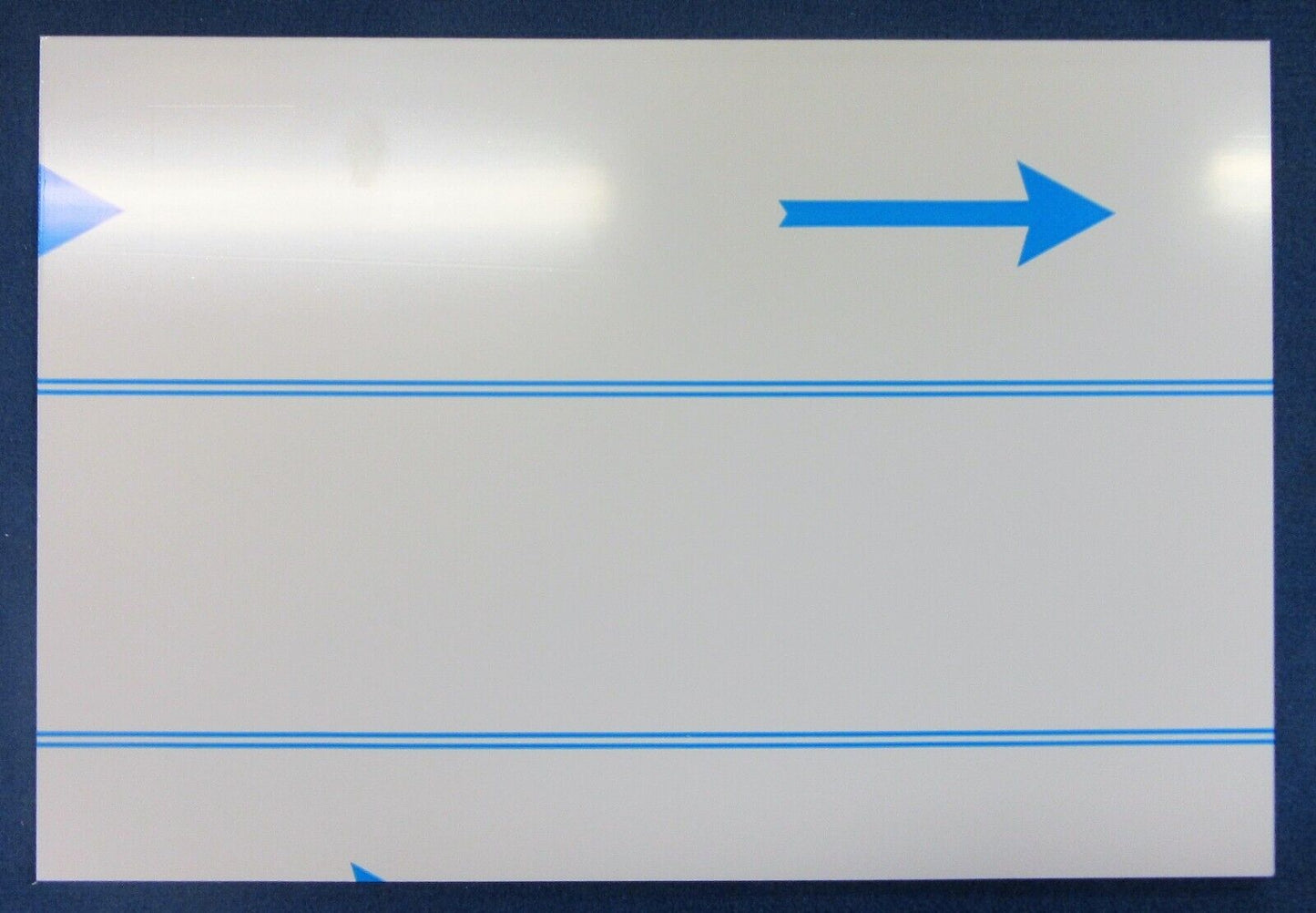 Alu-Verbundplatte 3mm weiß Zuschnitt 451 x 307mm, Deckschicht 0,3mm DIBOND®