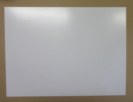 Polystyrol-Platte 2mm 1167 x 895mm Weiß matt HIPS-Platte Kunststoff-Platte
