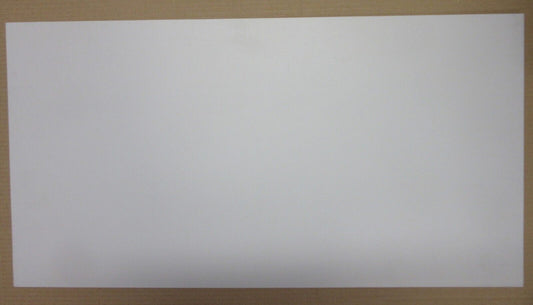 PVC Hartschaumplatte 6mm Zuschnitt hellgrau/Weiß 685 x 355mm Kunststoff Platte