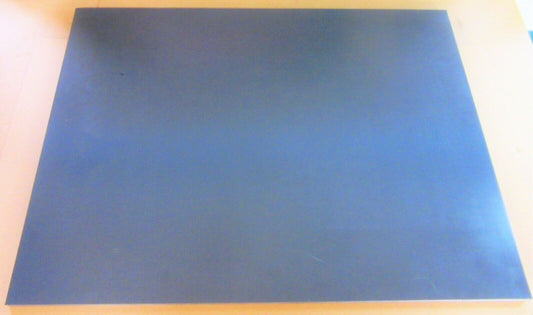 PVC-U CAW Platte 20mm Dunkelgrau Zuschnitt 1000 x 737mm Technischer Kunststoff