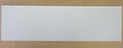 PVC Hartschaumplatte 6mm Zuschnitt hellgrau lackiert 697 x 203mm Kunststoffplatte