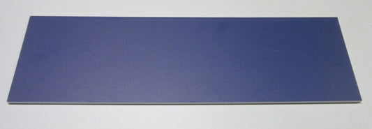 PVC Hartschaumplatte 6mm Zuschnitt Dunkelblau lackiert 500 x 150mm Kunststoffplatte