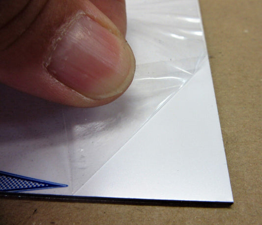 Alu-Verbundplatte 2mm weiß Zuschnitt 558 x 300mm, Deckschicht 0,26mm ALUPANEL®