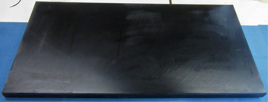 PE-HD 500 Platte 40mm Schwarz 895 x 610mm Vollmaterial Technischer Kunststoff