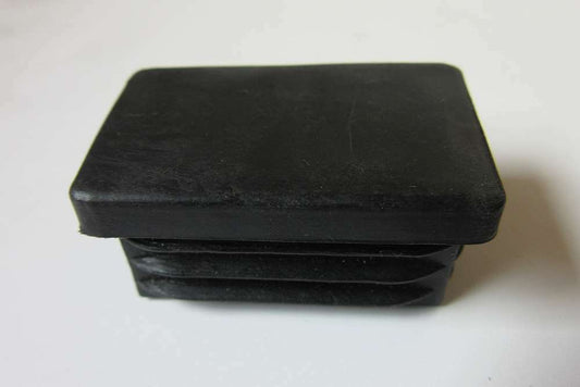 Abdeckkappen Schwarz 40 x 25mm Fußkappen Endkappen Gleiter PE Lamellenstopfen