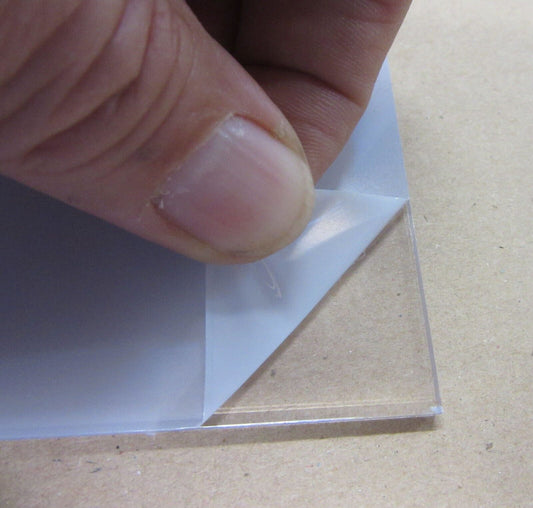 PET-G SIMOLUX Platte 3mm Zuschnitt 680 x 183mm Kunststoffglas transparent