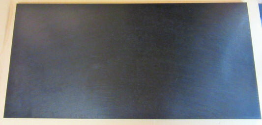 PE HD-1000 UHMW AST Regenerat Platte 15mm 1012 x 490mm Schwarz Vollmaterial