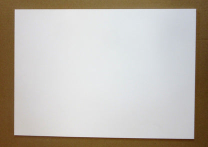 PVC Hartschaumplatte 5mm Zuschnitt weiß DIN A3 420 x 297mm - KömaPrint®