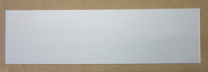 PVC Hartschaumplatte 6mm Zuschnitt hellgrau lackiert 520 x 145mm Kunststoffplatte
