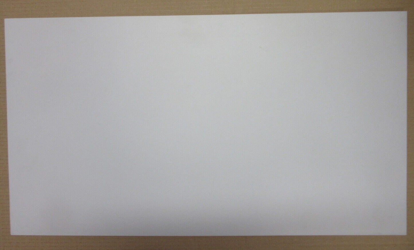 PVC Hartschaumplatte 6mm Zuschnitt hellgrau/Weiß 685 x 378mm Kunststoff Platte