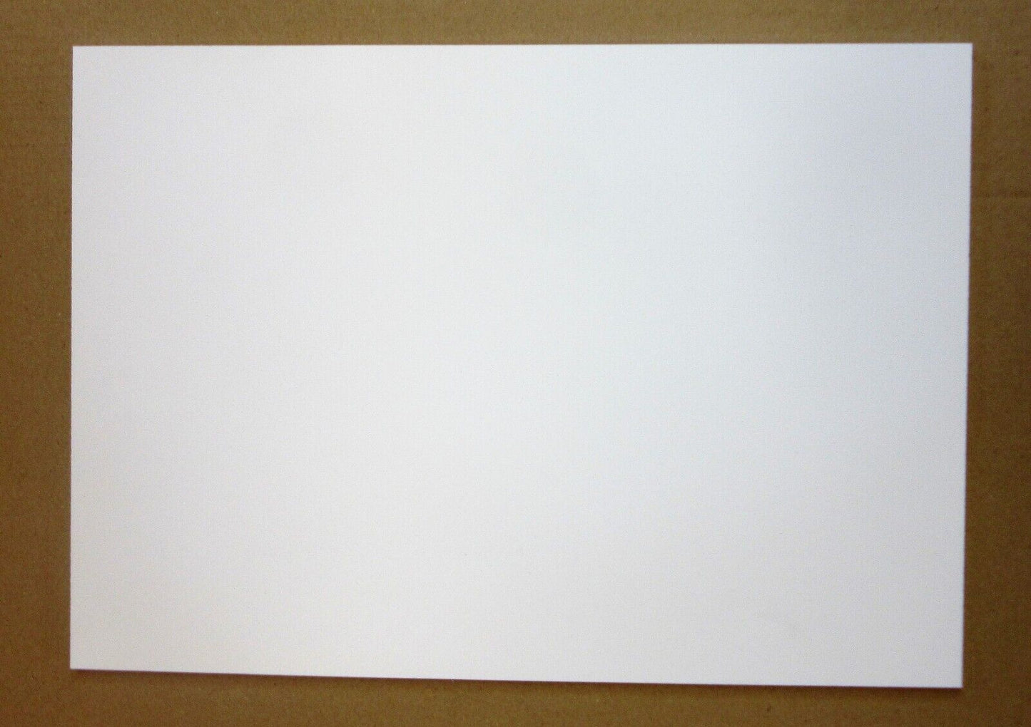 PVC Hartschaumplatte 6 mm weiß DIN A2 594 x 420mm Kunststoffplatte