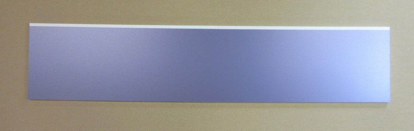 PVC Hartschaumplatte 6mm Zuschnitt Violet lackiert 683 x 144mm - Kunststoffplatte