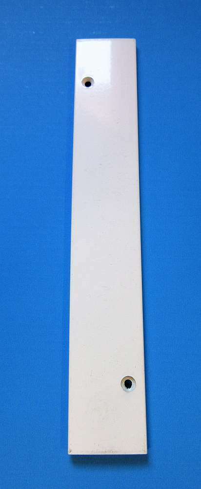 Alu-Endkappe für Balkonbretter 200 x 30mm - Weiß - Kömabord 8200