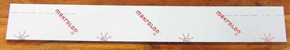 Acrylglas PC UV Platte 5mm Zuschnitt 966 x 127 mm MAKROLON® UV Bronze 2850