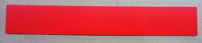 PVC Hartschaumplatte 6mm Zuschnitt rot 680 x 102mm - Simopor S Kunststoff Platte