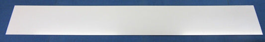 Acryl XT Platte 4mm Zuschnitt 1380 x 180mm Kunststoffglas, Weiß, Acrylglas