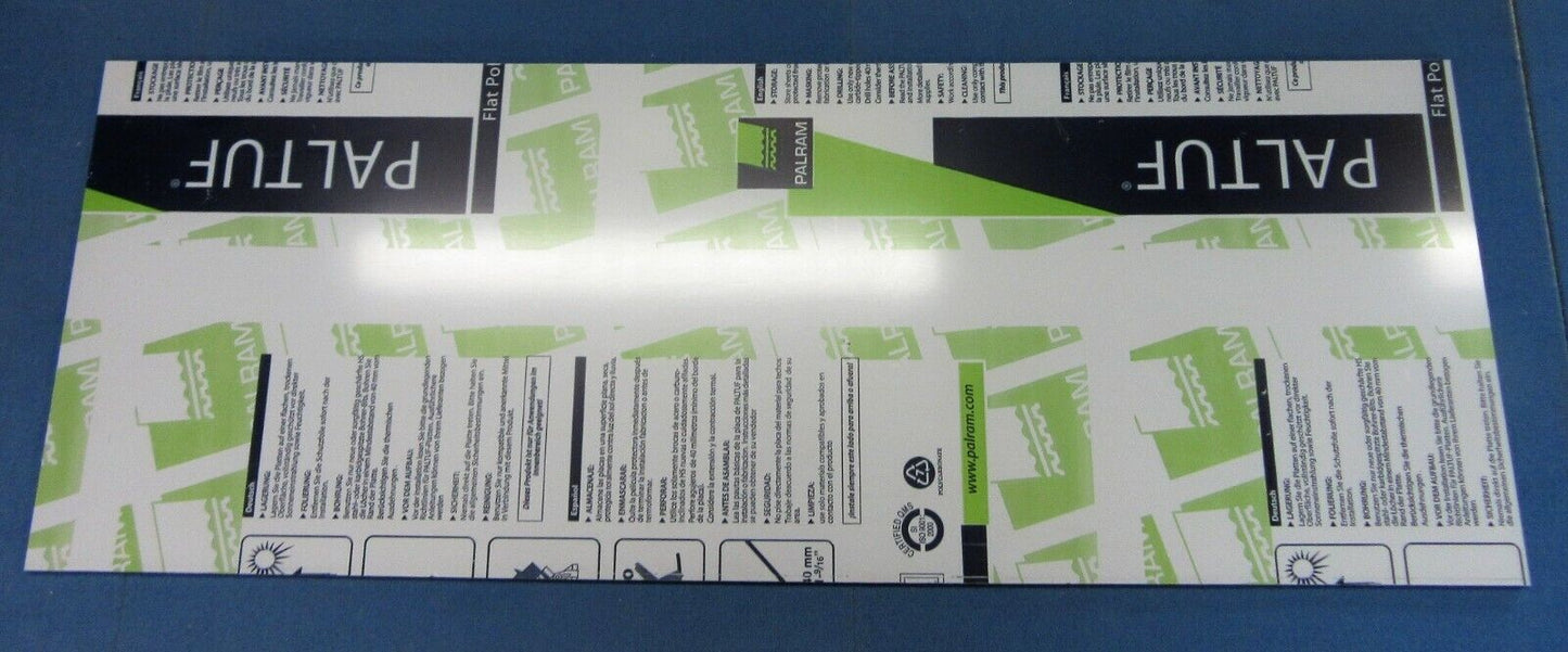 PC Platte 8mm Zuschnitt 1013 x 372mm Kunststoffglas klar Polycarbonat