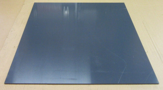 PVC-U CAW Platte 6mm Dunkelgrau Zuschnitt 500 x 477mm Technischer Kunststoff