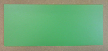 PVC Hartschaumplatte 6mm Zuschnitt grün lackiert 685 x 295mm - Kunststoffplatte