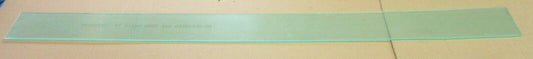 Acryl XT Platte 4mm Zuschnitt 1250 x 109mm Kunststoffglas Transparent, Acrylglas