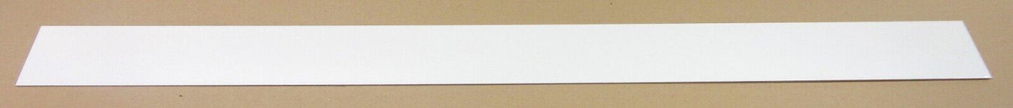 Alu-Verbundplatte 2mm weiß Zuschnitt 1300 x 155mm, Deckschicht 0,25mm DIBOND®