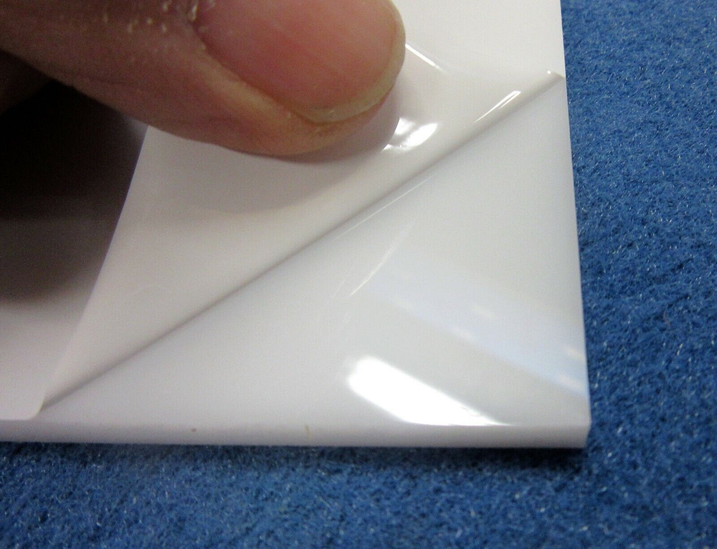 Acryl GS-Platte 5mm Opal weiß 1021 x 554mm Zuschnitt Kunststoffglas Acrylglas