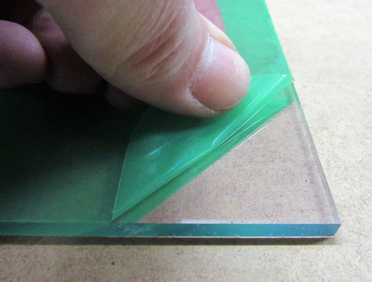 Kunststoffglas Platte 4mm Zuschnitt 430 x 297mm - UV beschichtet - klar