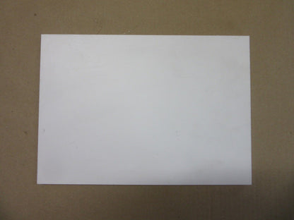 HPL Platte 10mm Interior B2 UCC 237 weiss matt DIN A4 297 x 210mm GetaLit®